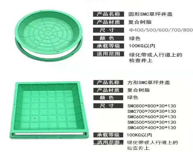 安丘树脂复合种植井盖展示